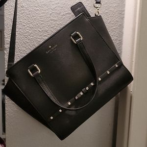 Authentic Kate Spade Cross Body Crystal Studded bag